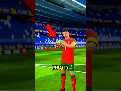 Ronaldo Stayed Calm When It Mattered Most 😱⚽