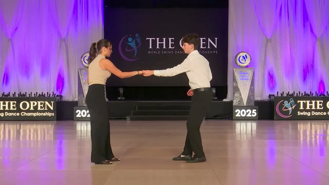 Mikah Velez and Savannah Bradshaw - Strictly Shag - Juniors Finalist - The Open 2025