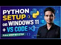 The ONLY Python Setup Guide You Need to Start Coding python Windows VS Code