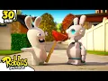 Download Lagu Compilation 30 min Undercover Rabbid | RABBIDS INVASION | New Episodes | Cartoon For Kids