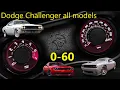 All Dodge Challenger Models Acceleration - Battle with subt