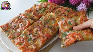 PİZZADAN DAHA LEZZETLİ 😋 SADECE 3 PATATESİ RENDELEYİN!😉 HER EVDE OLAN MALZEMELERLE PRATİK VE KOLAY.