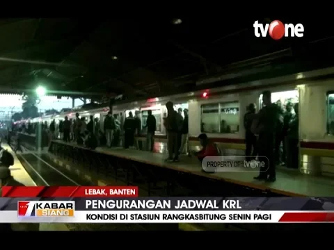 Cegah Sebaran Covid-19, KRL Commuter Line Kurangi Jadwal Kereta | tvOne