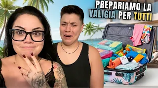 PREPARIAMO LE VALIGIE PER LA NOSTRA VACANZA DA SOGNO IN FAMIGLIA! ✈️🧳 (Packing Hacks)