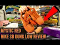 Mystic Red Nike SB Dunk Low Review