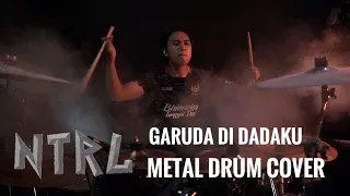 Download GARUDA DI DADAKU ( DRUM COVER ) METAL VERSION - OKI FADHLAN X ALLVANE INDONESIA MP3