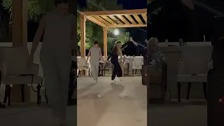 دبكة سارة الورع ولانا محمد في عيد ميلاد غيث 