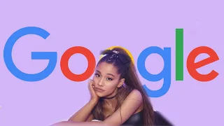 r e m but every word is a google picture ariana grande