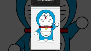 Drawing Doraemon by python turtle Python programming
