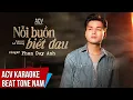 Download Lagu KARAOKE | Nỗi Buồn Biết Đau - Phan Duy Anh | Composer: Lê Cương | Beat Chuẩn