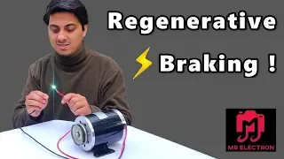Download What's Regenerative Braking  DIY 24V DC Motor to 500W Generator 26 Amps MP3