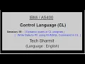 write pf using RUNSQL in CL program Dynamic write file records using CL program Dynamic SQL
