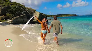 #164 Is it even LEGAL to eat CRAZY CHEAP LOBSTERS in TOBAGO CAYS | Sailing Sisu Leopard 45 Catamaran