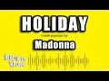 Download Lagu Madonna - Holiday (Karaoke Version)