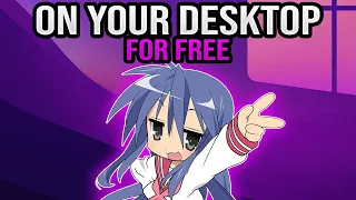 Free Easy GifDisplay on Desktop Dancing Konata DevsMarket