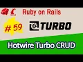Ruby on Rails Hotwire Turbo Streams CRUD