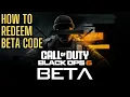 How to Redeem BO6 Open Beta Code - For PlayStation Xbox PC