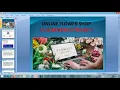 PPT - Online Flower Shop Project PPT Python Django