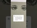 How I draw eyes tutorial