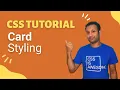 css full course bangla tutorial 34 How to Style Card using CSS