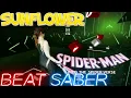 Beat Saber Sunflower by Post Malone Swae Lee in Spider Gwen Costume Expert Mixed Reality