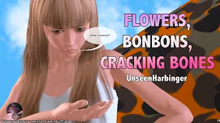 flowers bonbons cracking bones giantess comic mrgiantess