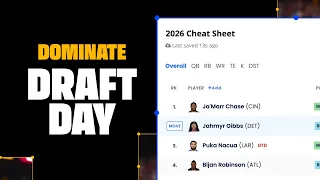 How To Create A Fantasy Football Cheat Sheet Customized To YOUR LEAGUE