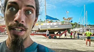 You’ll be SHOCKED to See What HAPPENED When we Hauled Out! Ep 62