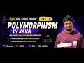Day 11 Java Polymorphism Explained with Real-Life Examples Method Overloading Overriding