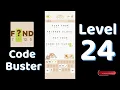 Code Busters Level 24 Walkthrough All Puzzle Solutions Solutionguruji