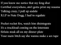 Migos Fight Night Lyrics on screen