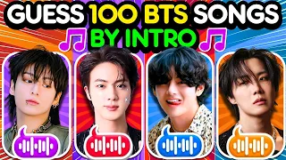 Guess These 100 BTS Songs By The INTRO BTS QUIZ 
