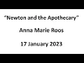 Download Lagu Anna Marie Roos: Newton și farmacistul