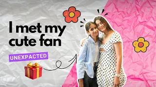 Met my cute fan ♥️💋| Surprised her| prank 🤣