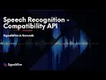 Speech Recognition - Compatibility API SignalWire in Seconds Ep 9