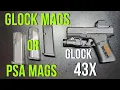 Is the PSA Dagger Micro Mags reliable in the Glock 43x