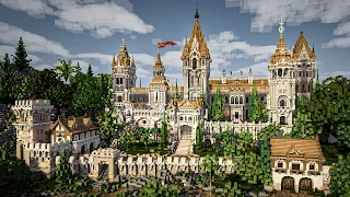 Minecraft - Incredible Spanish Castle with Roman Ruins