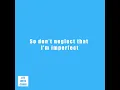 IMPERFECT BY OGRANYA (LYRICS VIDEO)