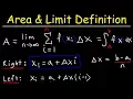 Finding The Area Using The Limit Definition Sigma Notation