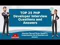 PHP Developer Interview Questions and Answers TOP 25