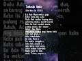 Download Lagu Lirik tabola bale #tabolabale #lagu #lirik #fyp #song