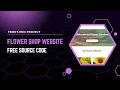 Flower Shop Website Using HTML CSS JavaScript Responsive Frontend Project