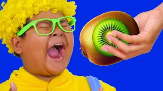 Yummy Fruits Finger Family Song with Sunny