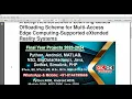 A Deep Reinforcement Learning Based Offloading Scheme for Multi Access Edge Computing Supported eXte