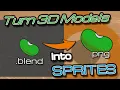 How to Make 2D Sprites with 3D Models in Blender