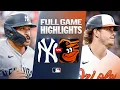 YANKEES vs ORIOLES Full Game Highlights August 18 2026 MLB Season