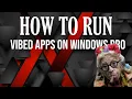 How To Configure Windows IIS Server To Run Vibed Web Apps Step-by-Step Instructions For Power User s