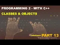 Programming 2 with C - Classes Objects