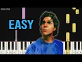 Download Lagu Stephen Sanchez - Until I Found You | EASY Piano Tutorial by Pianella Piano