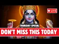 Download Lagu 🔴 LIVE 🔴 THURSDAY SPECIAL 🔴 POWERFUL VISHNU MAHA MANTRAS  FOR MONEY, PROSPERITY AND SUCCESS